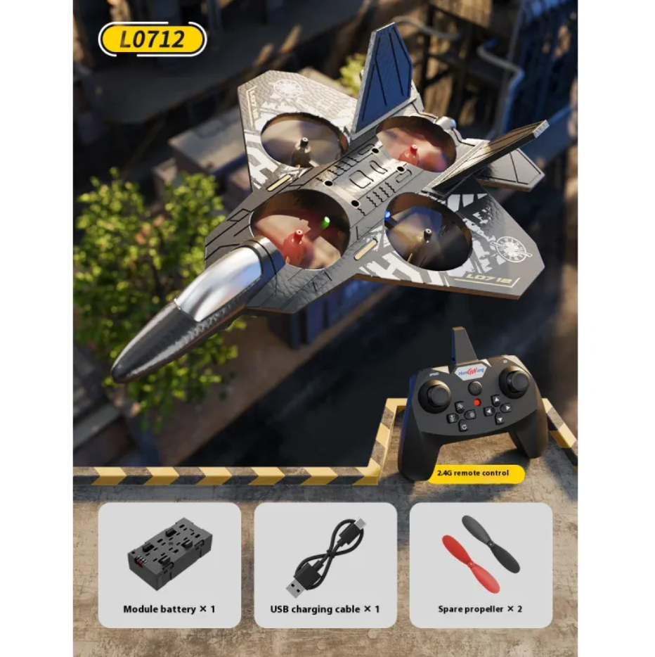 Lightweight Foam RC Fighter Jet for Kids